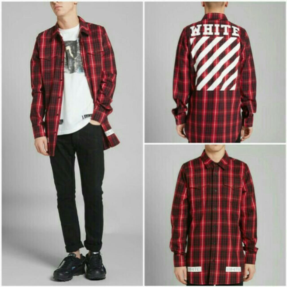 NWOT OFF-WHITE Flannel